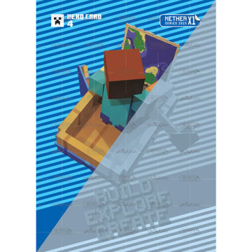 کارت شماره 4 ماینکرافت 2025 - ساخت، کاوش، ایجاد - Build, Explore, Create