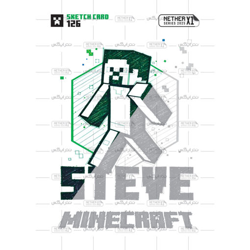 کارت شماره 126 ماینکرافت 2025 - استیو - Steve