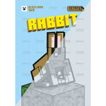 کارت شماره 169 ماینکرافت 2025 - خرگوش - Rabbit