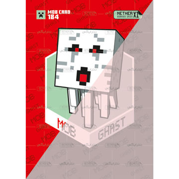 کارت شماره 184 ماینکرافت 2025 - شبح - Ghast
